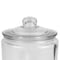 Home Basics Renaissance Collection Large 4 Lt Glass Jar with Easy Grab Knob Handles, Clear GJ45549 - alternate 3